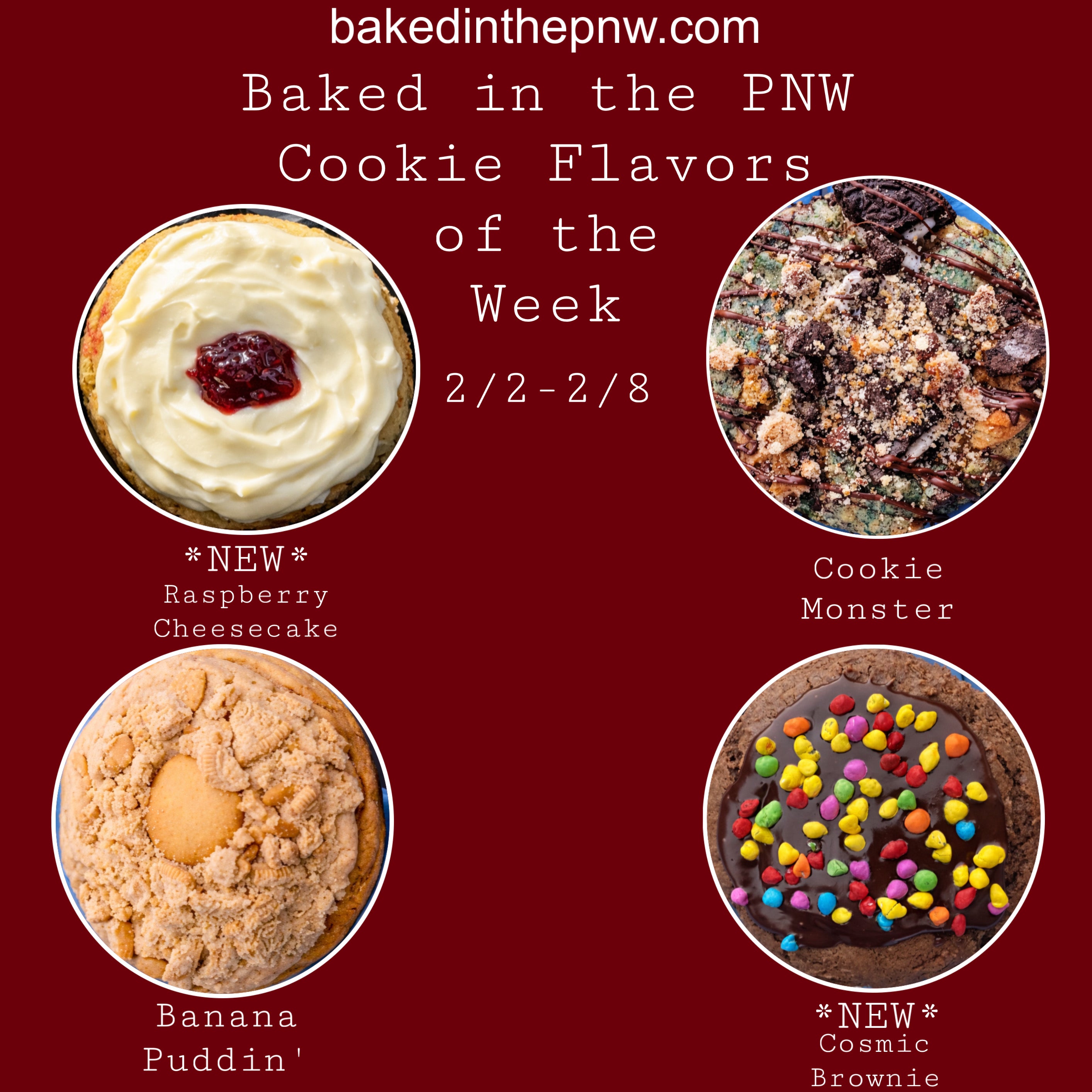 Bi-Weekly Flavors (2/2-2/8)